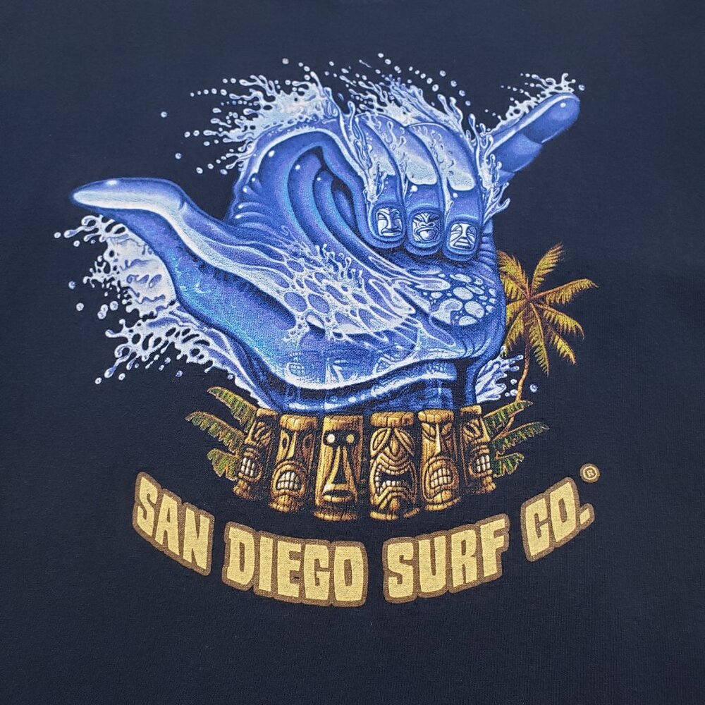 Coastal Classics San Diego Surf Co. Short Sleeve Tee – Size Large - Picture 4 of 8